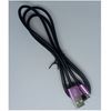 Picture of PVC Micro-USB Data Cable - Black/Purple