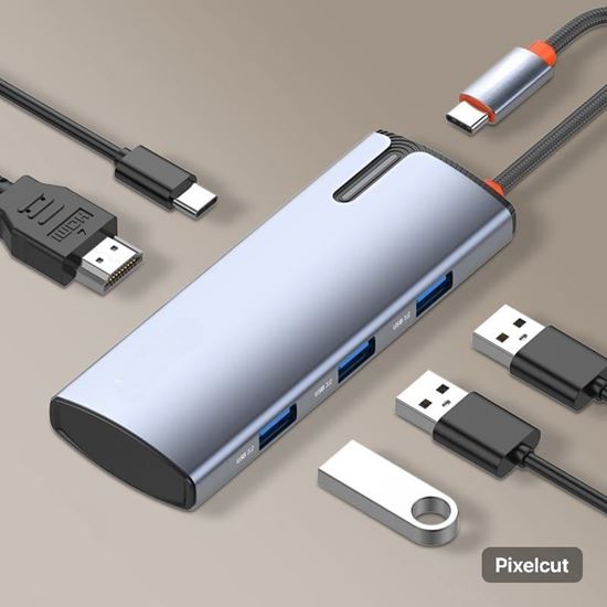 صورة 5 In 1 Usb C Dock Station DS-15H