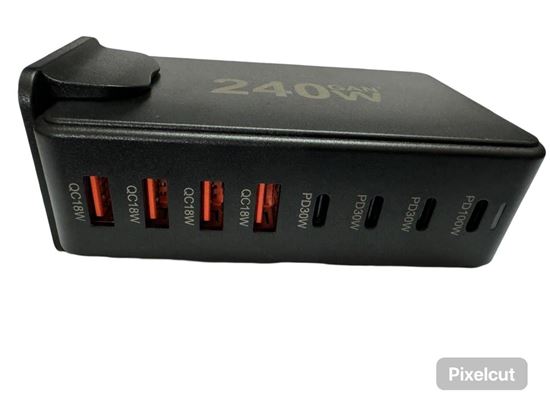 Picture of Charger8 port ( 4  Usb 4  Type C ) 240 W